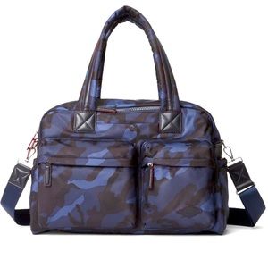 NWT MZ Wallace Dark Blue Camp Bleeker XL